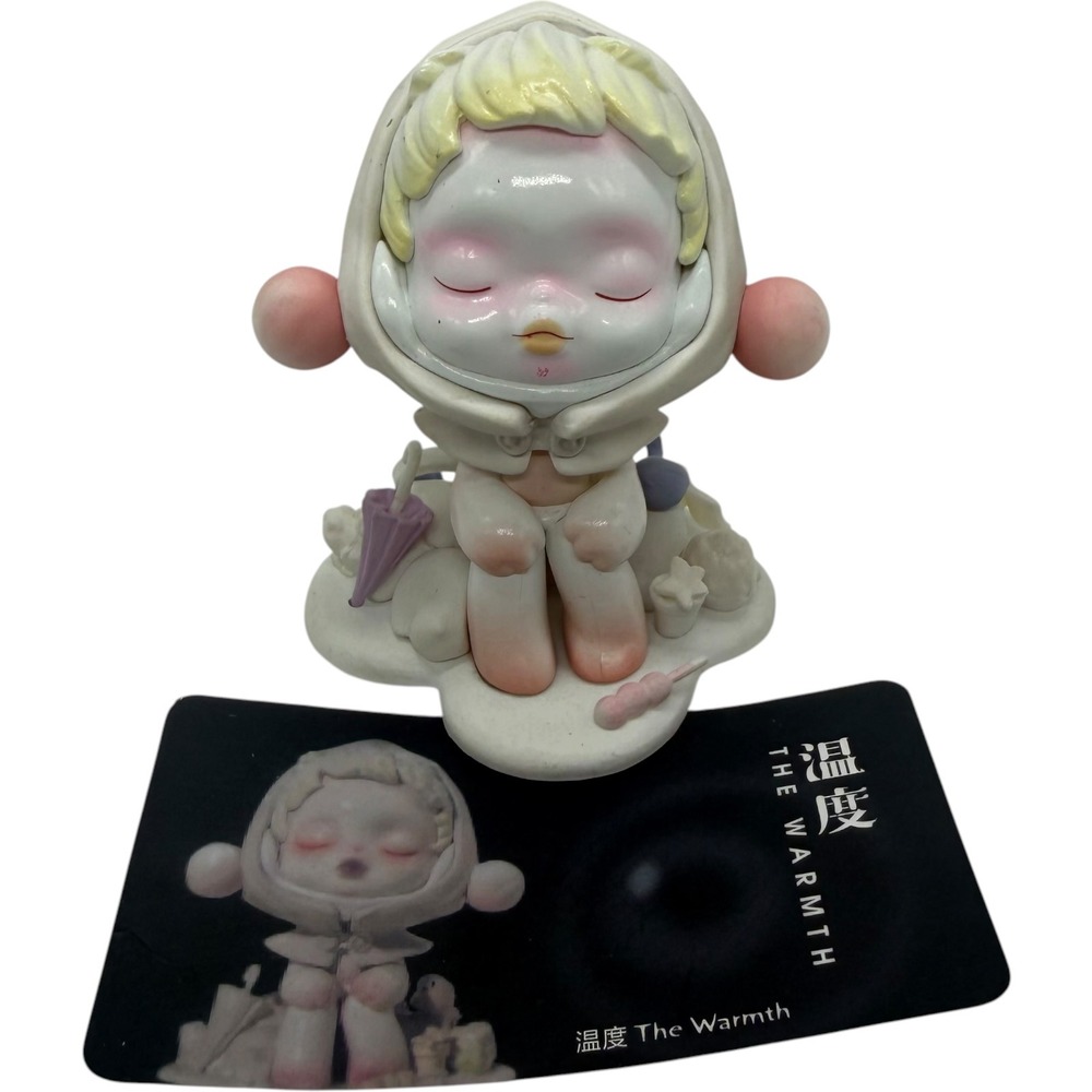 SKULLPANDA The Warmth Series Figure Pop Mart Art Toy Collectible with Card